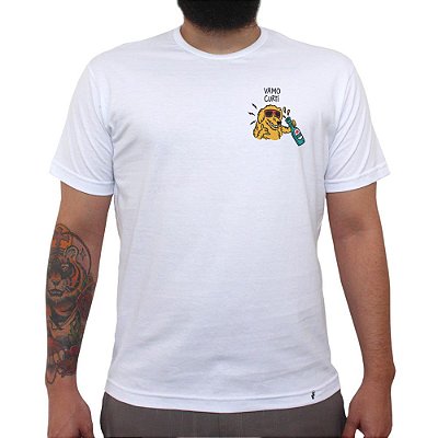 Vamo Curti - Camiseta Clássica Masculina