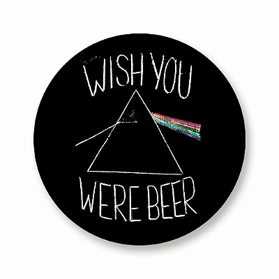 Wish You Were Beer - Adesivo de Vinil