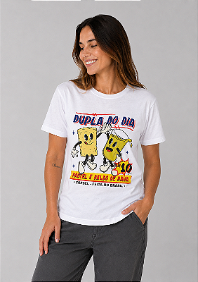 Camiseta Dupla do dia