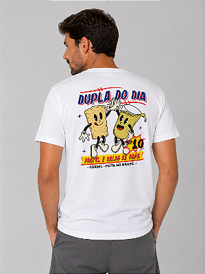 Camiseta Dupla do dia - Costas