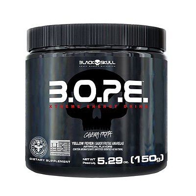 Pré treino Black Skull  Caveira Preta Series B.O.P.E - sabor: frutas vermelhas