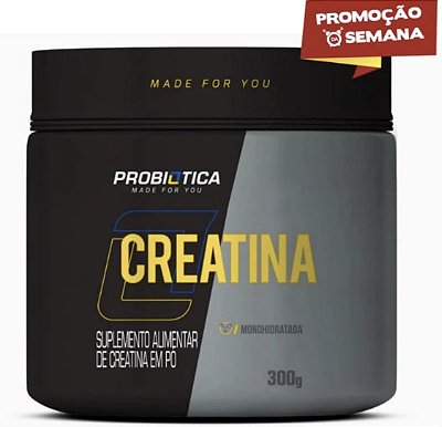 Creatina probiótica 300g pura