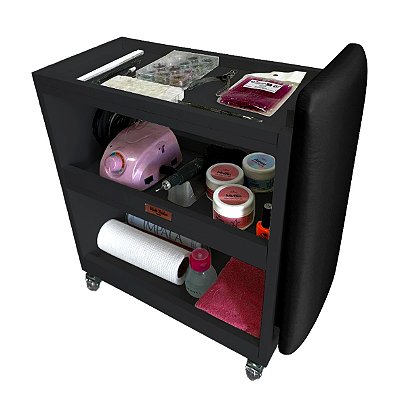 Carrinho Apoio Multi-Uso Black