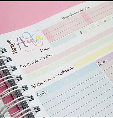 Caderno De Planejamento Professores Universitário