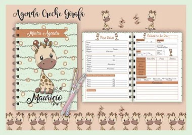 Agenda Creche - Girafa