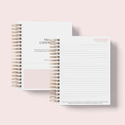 Caderno com Versículos - Meu tempo com Deus