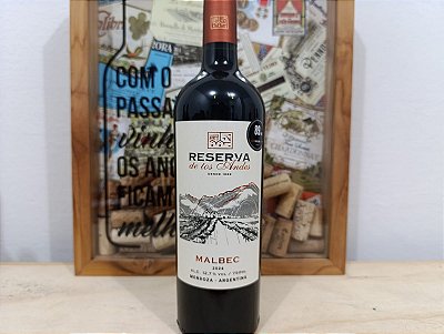 Vinho Tinto Argentino Reserva de los Andes Malbec 750ml
