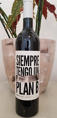 Vinho Tinto Argentino Siempre Tengo Un Plan B Bonarda 750ml