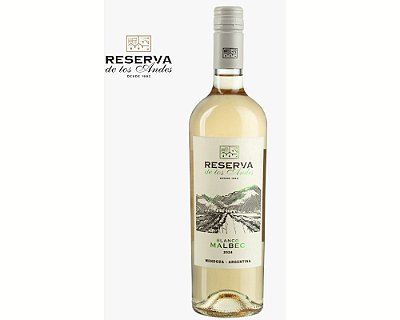 Vinho Branco Argentino Reserva de los Andes Malbec 750ml