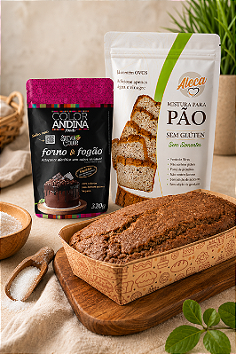 Adoçante Culinário Stévia Forno e Fogão Color Andina Foods 320g