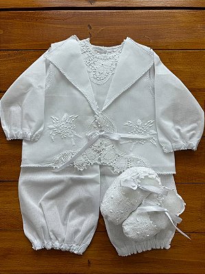 Pagão Renascença e Bordado Manual + Sapatinho Renascença