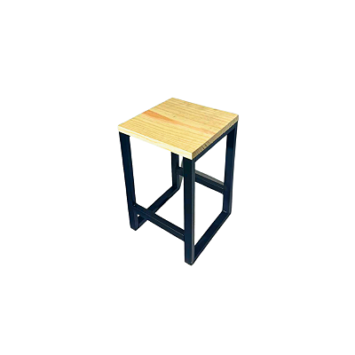 Banqueta Baixa Industrial em Pinus
