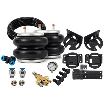 Kit Suspensão Básico Ar Caminhão Com Suporte Bolsa Reforçada