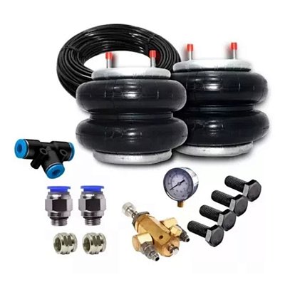 Kit Suspensão A Ar Básico Para Caminhão Básico Com Chave 3 Estagio