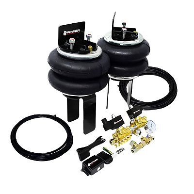 Kit Suspensão Completo Para Caminhão A Ar 12mm Valvula 12v 24v Super Rápido