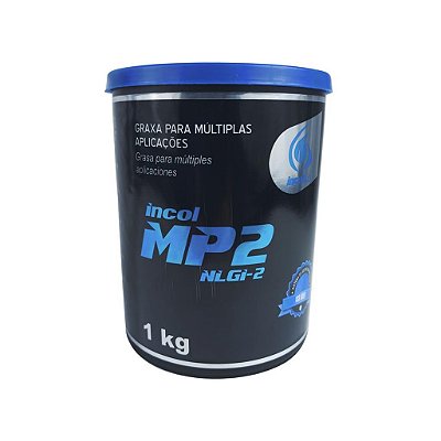 Graxa Azul 1kg para Rolamentos Portões e Outras Finalidades