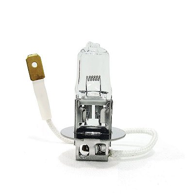 Lampada H3 Farol de Milha 70w 24V Com Chicote Para Ligação
