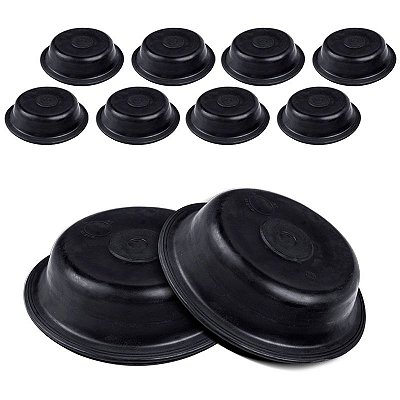 Kit 10 Borrachas Diafragma da Cuíca de Freio 8 Polegadas