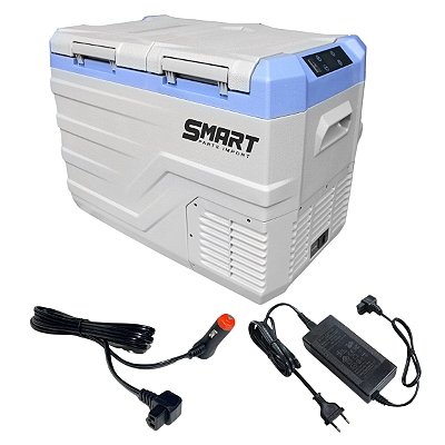Geladeira Caminhão Portátil 45 Litros 12v 24v 110v 220v - 2 Portas