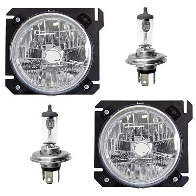 Kit Farol Principal Compatível Vw Constellation 2005 A 2019
