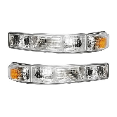 PAR LANTERNA DIANTEIRA COMPATÍVEL MBB ACELLO 715C 915C