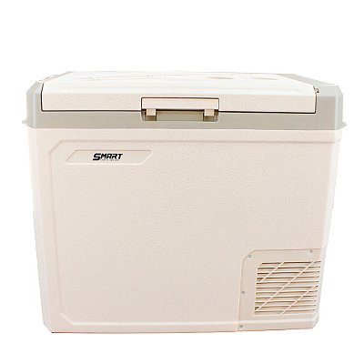 Geladeira Caminhão Portátil 40 Litros Bege 12v 24v 110v 220v