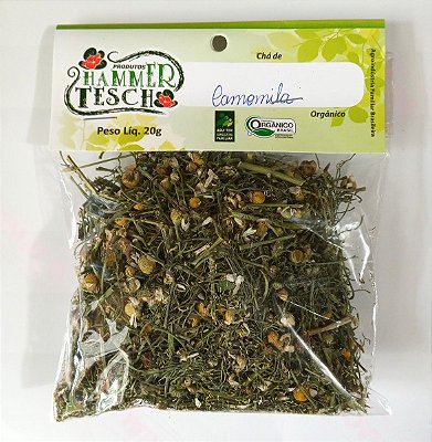Chá de camomila orgânico - 20g