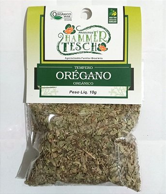 Orégano orgânico - 10g
