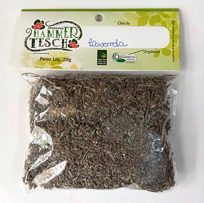 Chá de lavanda orgânico - 20g