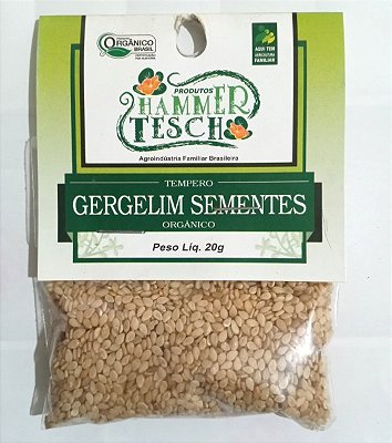 Gergelim em sementes orgânico - 20g