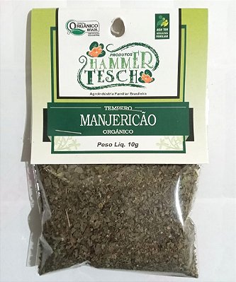 Manjericão orgânico - 10g