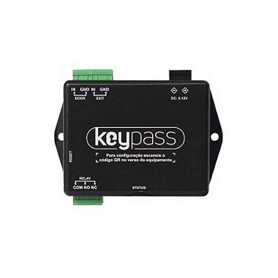 Acionador Bluetooth Khomp Keypass, BLE RELAY 100, Preto - 27900009