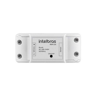 Acionador de Portão Smart WiFi Intelbras IGD 110, Branco - 4661110