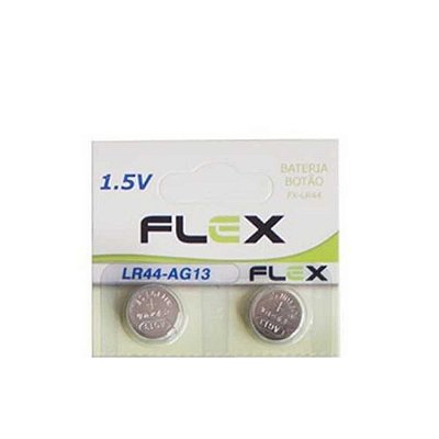 Bateria Botão Flexgold LR41, 1,5V, (2 un) - FX-LR41