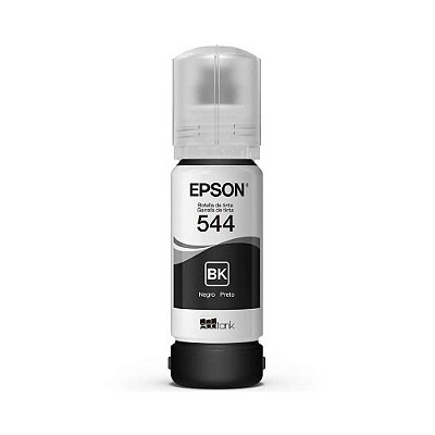 Garrafa de Tinta para Ecotank Epson T544, 65ml, Preto - T544120-AL