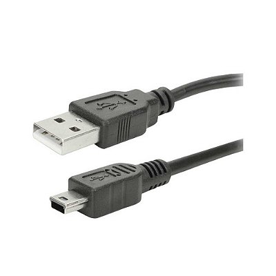 Cabo USB 2.0 Macho para Mini USB V3 ChipSCE, 1,8 metros, Preto - 018-1408