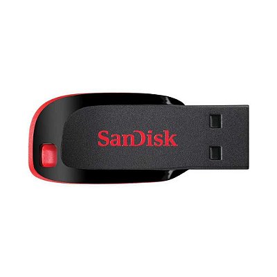 Pendrive Sandisk Cruzer Blade 32GB, USB 2.0, Preto - SDCZ50-032G-B35