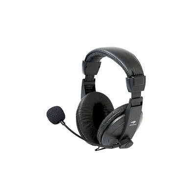 Headset C3Tech Voicer Comfort PH-60BK, P2, Preto - 410021380100