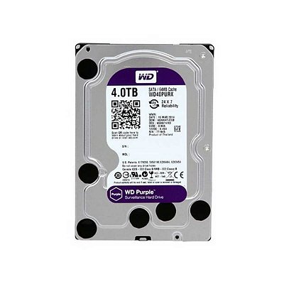 HD Western Digital Purple, 4TB, Sata III - WD42PURZ
