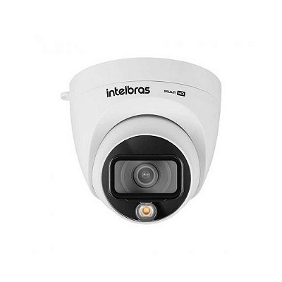 Câmera de Segurança Intelbras VHD 1220 D Full Color, Dome, G6, Ful HD 1080p, IR20, 2mp, 2.8mm, Branca - 4565319