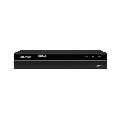DVR Intelbras MHDX 1204, 4 Canais, HD 720p, Multi HD, Preto - 4580833