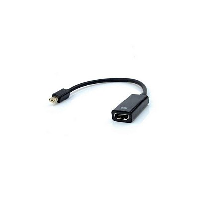 Cabo Adaptador Mini Displayport Para HDMI PlusCable ADP-104BK, Preto - 441031900100