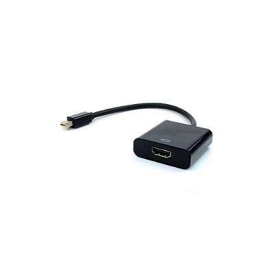 Cabo Adaptador Mini Displayport para HDMI PlusCable ADP-202BK, Preto - 441041200300