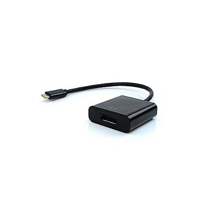 Cabo Adaptador USB Tipo C Macho para Displayport Pluscable ADP-304BK - 441032500100