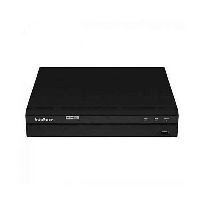 DVR Intelbras MHDX 1208 AM, 8 Canais, HD 720p, Inteligência Artificial, Multi HD, com HD Purple 2TB, Preto - 4580855