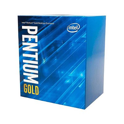 Processador Intel Pentium Gold 10º Ger G6400, Comet Lake, Cache 4MB, 4.0 GHz, LGA 1200 - BX80701G6400