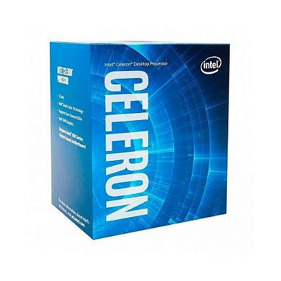 Processador Intel Celeron 10º Ger G5900, Comet Lake, Cache 2MB, 3.40 GHz, LGA 1200 - BX80701G5900