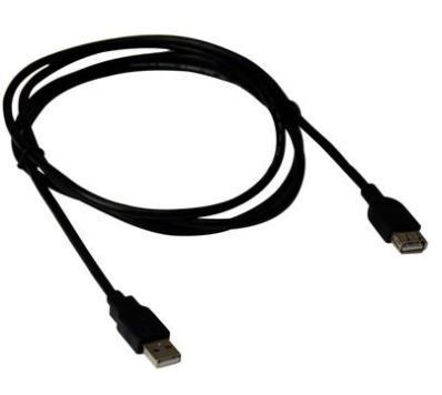 Cabo Extensor USB 2.0 PlusCable PC-USB3002, A macho x A fêmea, 3 metros, Preto - 441020100202