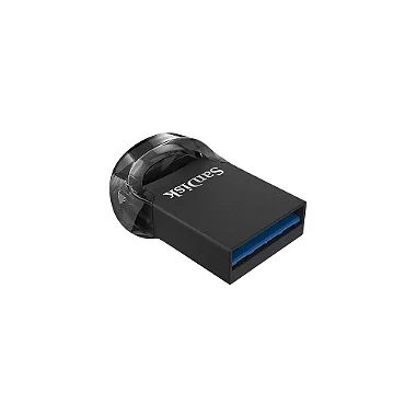 Pen Drive Nano 32GB Sandisk Ultra Fit, USB 3.1 Preto - SDCZ430032GG46
