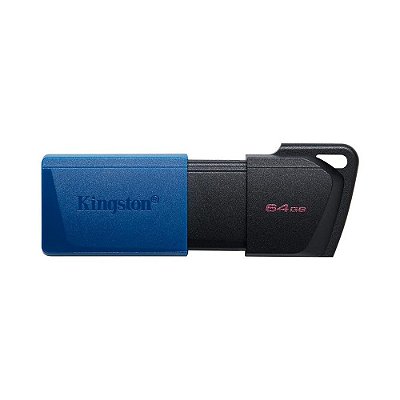 Pendrive Kingston Exodia 64GB, USB 3.2, Preto